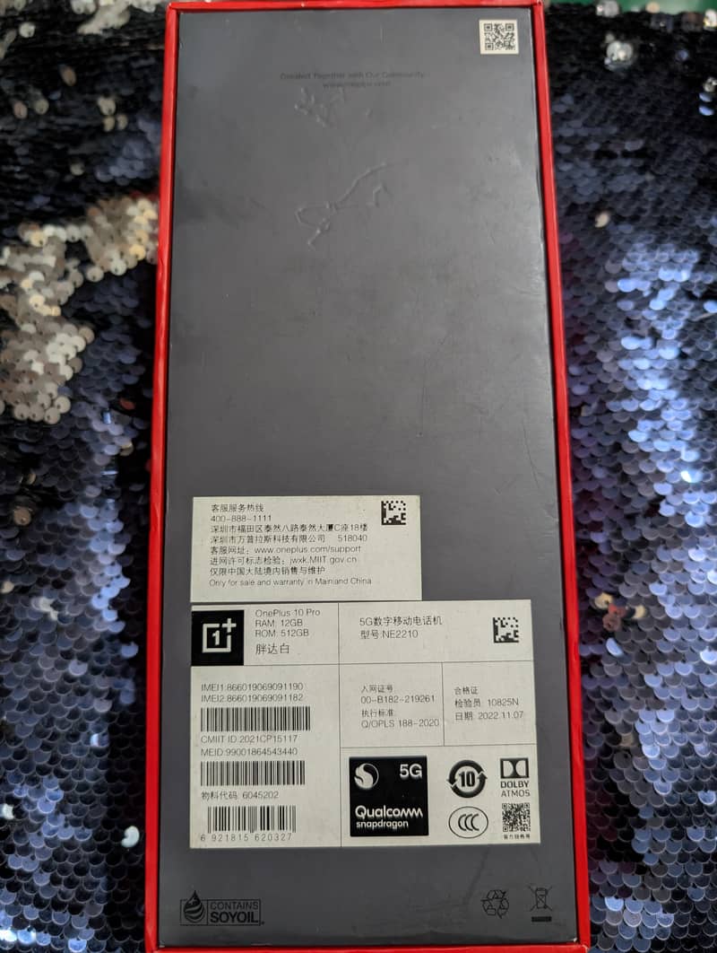 Oneplus 10 pro 512/12gb 2