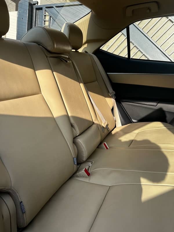 Toyota Altis Grande 1.8x Beige Interior 2021 8