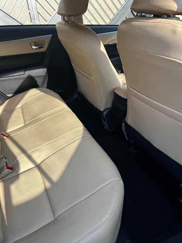 Toyota Altis Grande 1.8x Beige Interior 2021 9