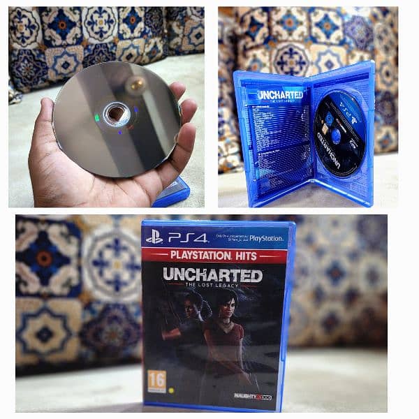 uncharted the lost lagacy ps4 disc 0