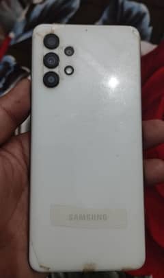 samsung a32 white serious buyer with box charger