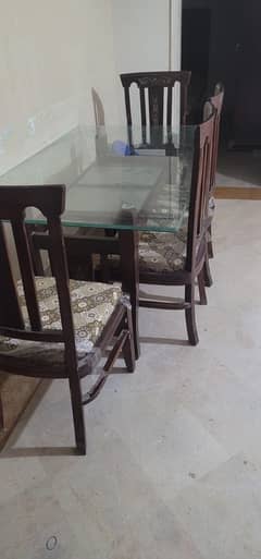 dining table with 4 chairs