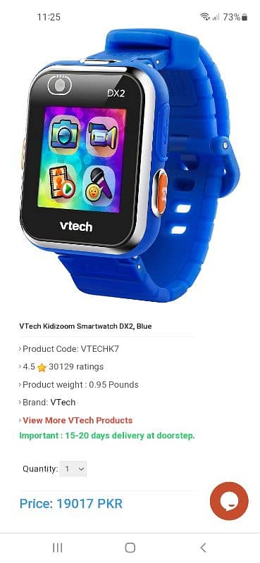 Vtech Smart Watch 0