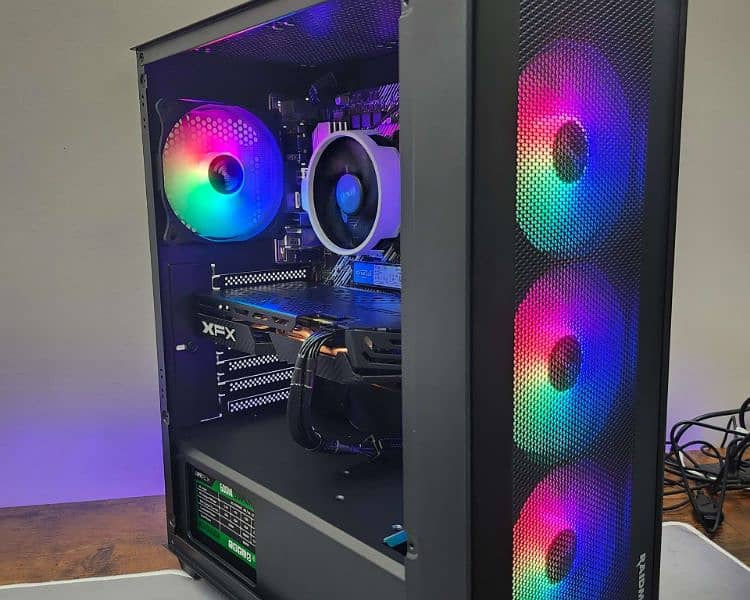 Rtx 3050 Power Full Gaming Pc 64gb ram  12gen 7 rgb fan 0