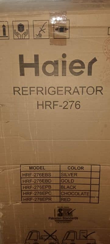 Haier New Fridge 1