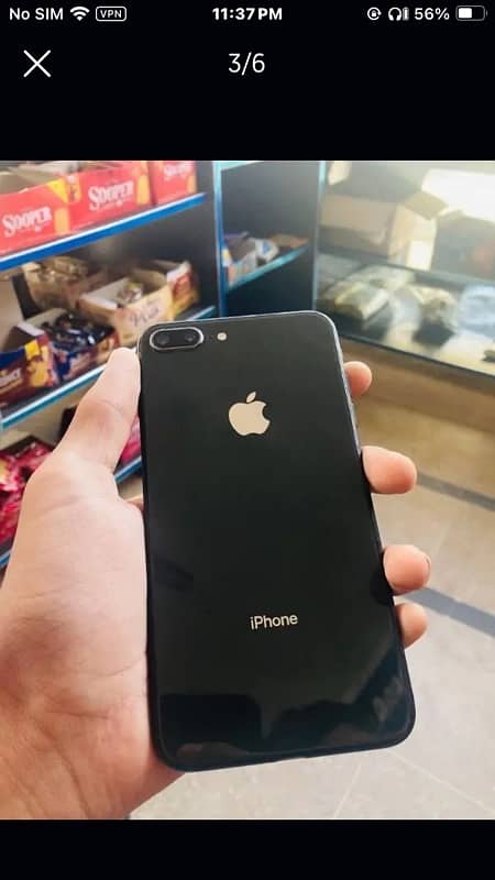 iphone8 plus non pta 64  gb jv 1