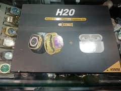 H20 SMART 10 Steps  Watch With AIR BUDS