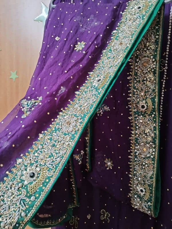 WALIMA MAXI PURPLE SIZE LARGE GOOD STITCHING + Clutch 2