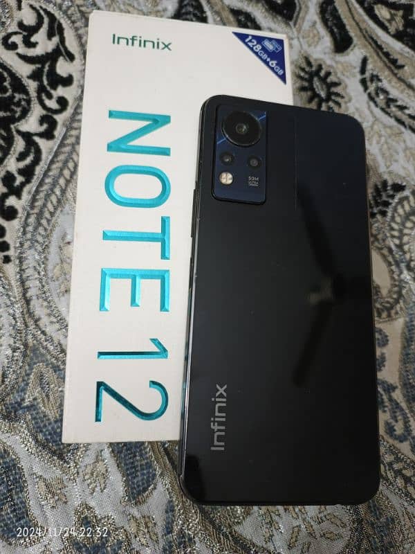 Infinix Note 12 full box 10/10 0