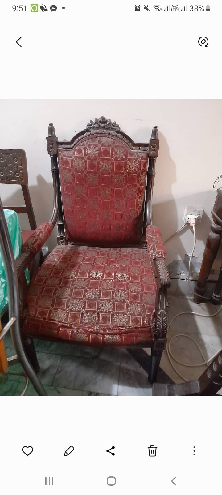 Used 2 room chairs 0