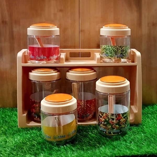 6 In 1 Spices Jar Set 2