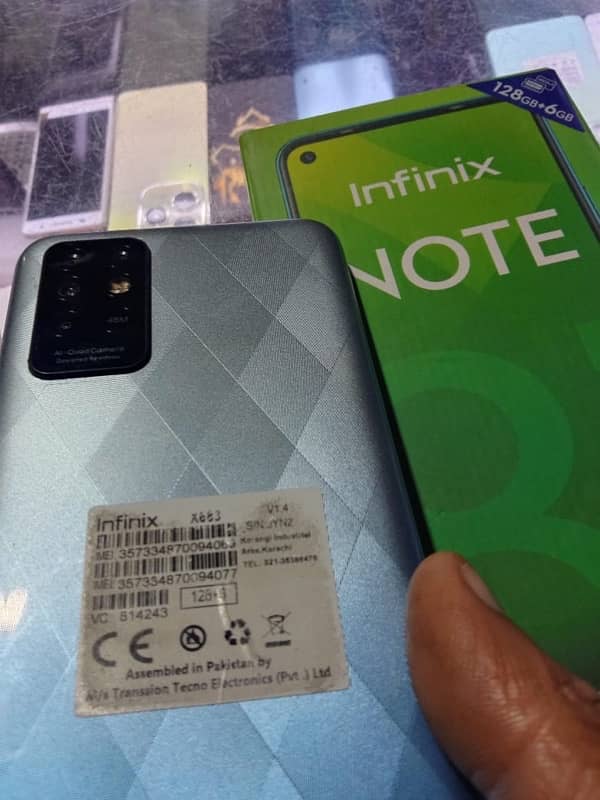 Infinix not 8 6/128 1