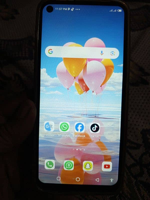 Infinix S 5 light.  4.64 Cell phone Candishan 10+8 0