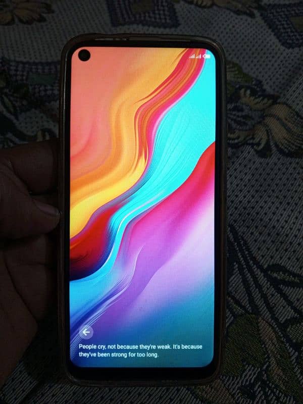 Infinix S 5 light.  4.64 Cell phone Candishan 10+8 5