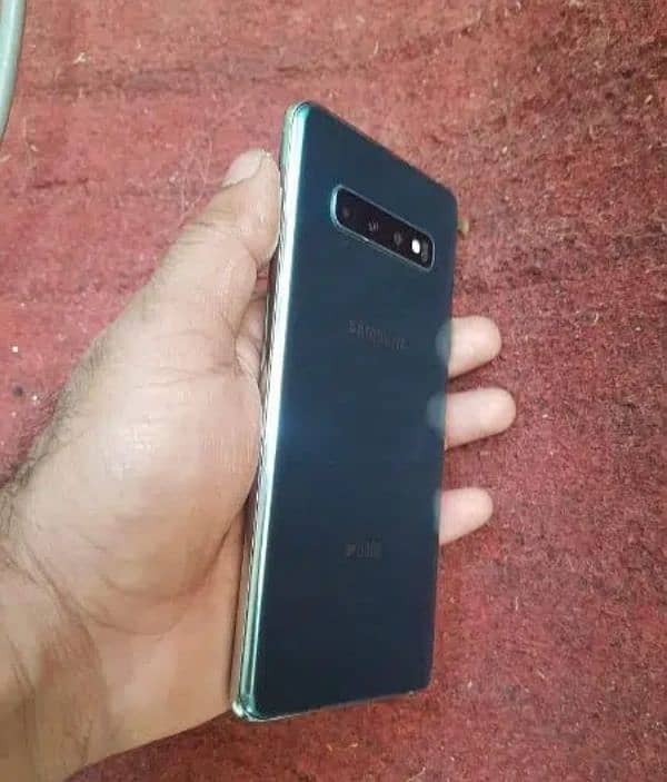 Samsung S10 Plus dual sim PTA approved with box no dot no shade 1