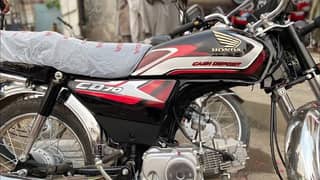 Honda cd 70 2024 black colour