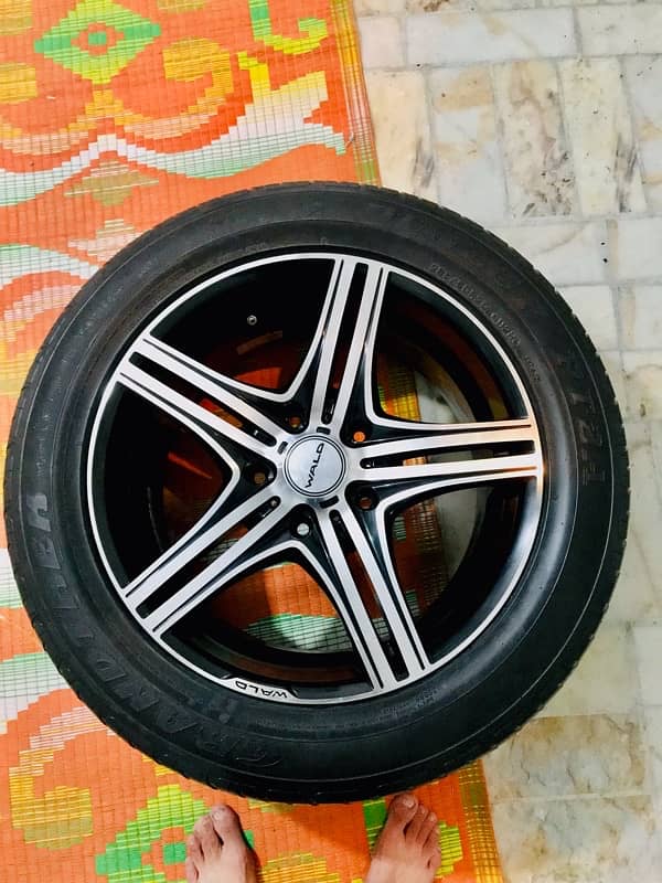 Toyota Land Cruiser Tyre Rims Japanese 7