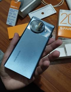 Tecno spark 20 pro plus 10/10 complete box slightly used all ok