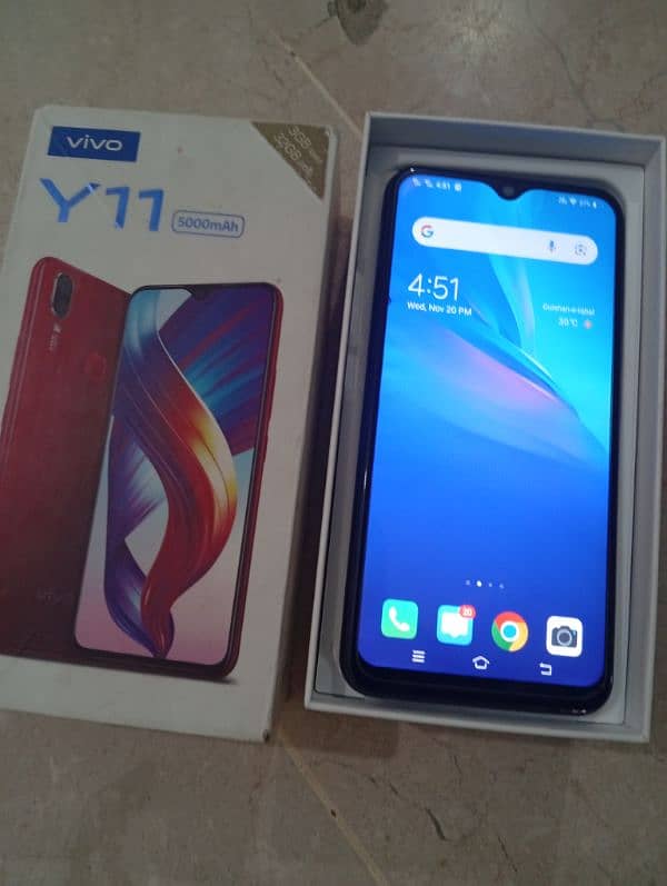 Vivo y11 argent sale 0