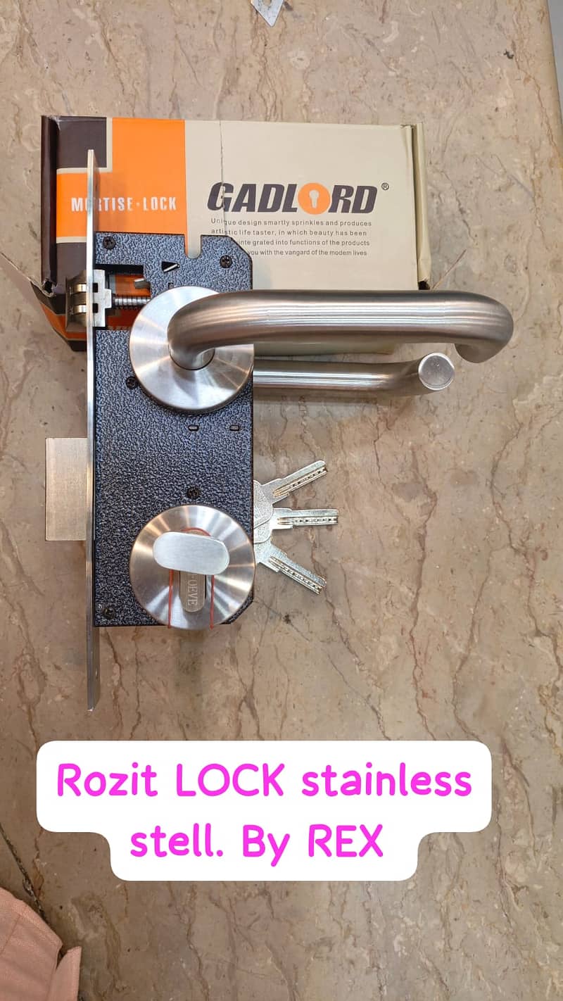 Door handle lock / Electric door lock / Handle lock / Fancy door lock 15