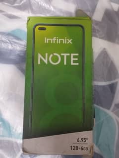 Infinix note 8 6/128gb 10/10 condition 22k