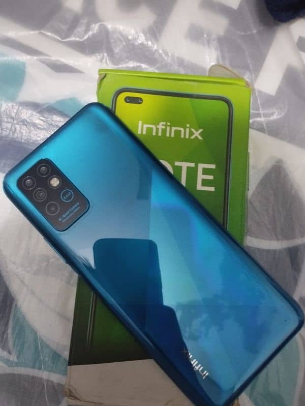 Infinix note 8 6/128gb 10/10 condition 22k 1