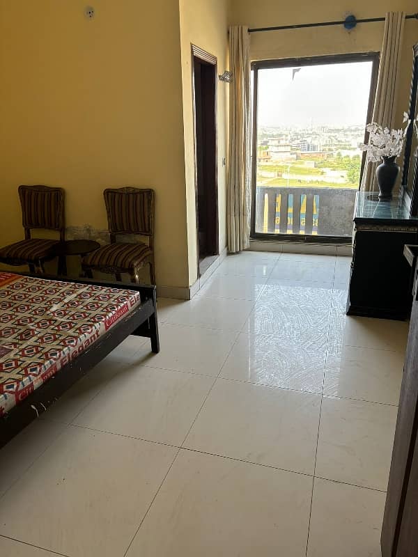 2 Bed Semi Furnished Flat For Rent In Bahria Phase 7 0