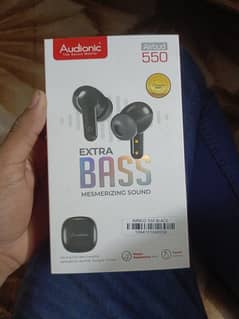 Audionic 550 Ear Buds New Box Pack