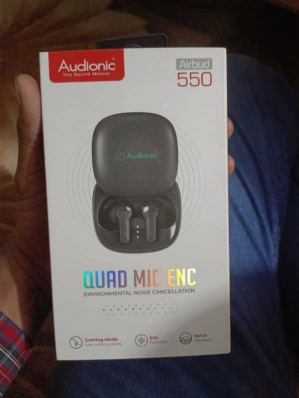 Audionic 550 Ear Buds New Box Pack 2