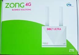 ZONG 4G BOLT ULTRA Modem Internet WiFi Wireless Battery Backup Router