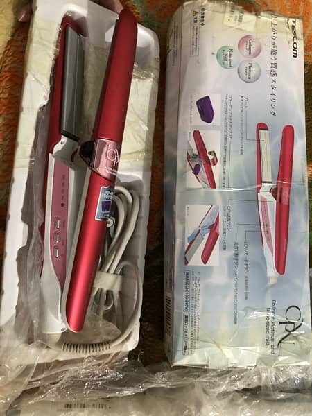 Tescom branded hair straighteners and mist original from japan 0