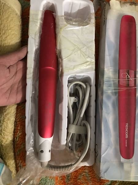 Tescom branded hair straighteners and mist original from japan 1