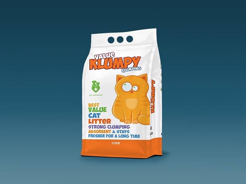 Value Klumpy Clumping Cat Litter - 5 Litre & 20 Kg 0