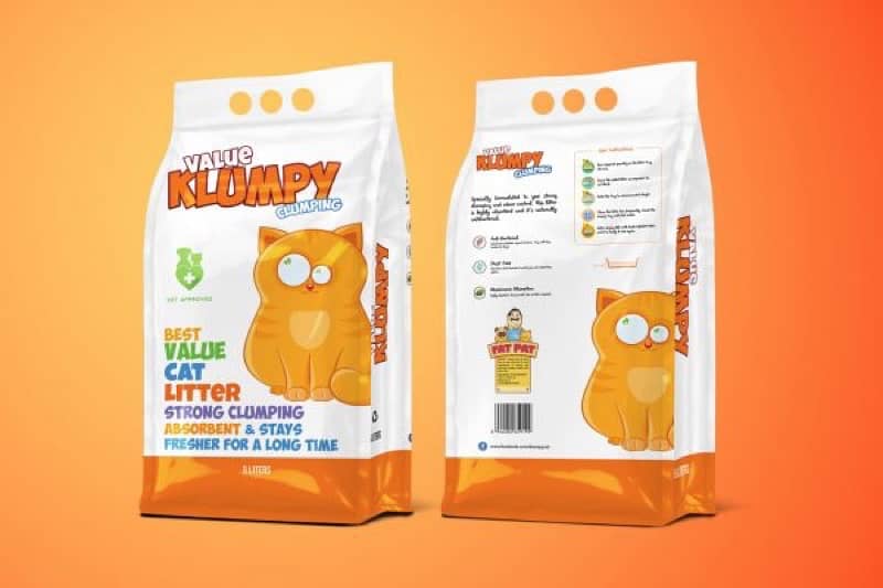 Value Klumpy Clumping Cat Litter - 5 Litre & 20 Kg 1