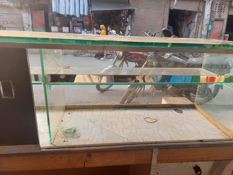 mobile counter double shelf for sale 2