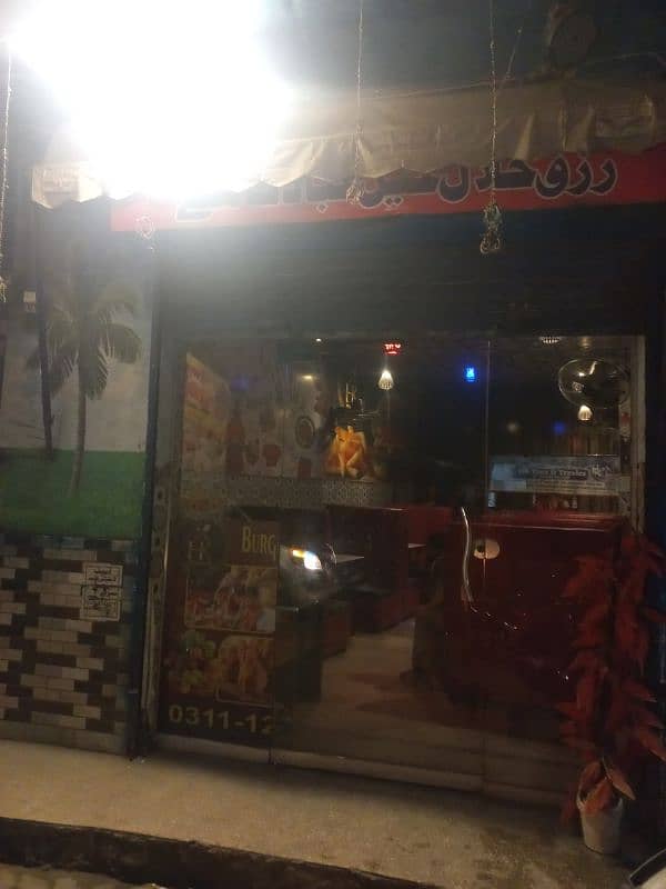 fast food restaurant for sale running condition 2