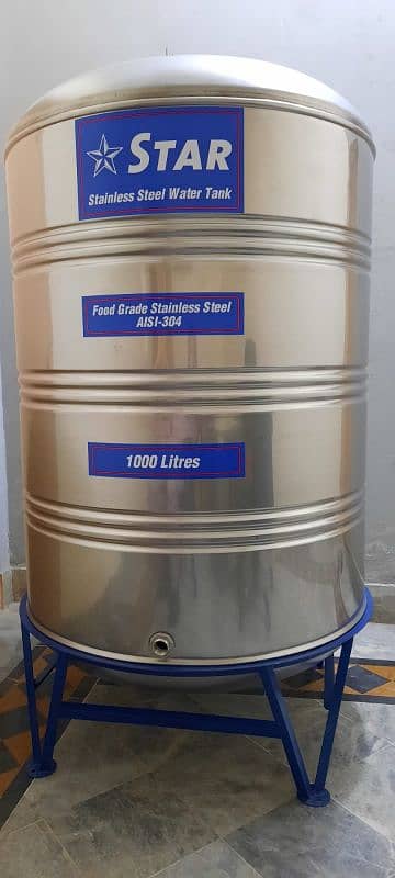 Water Tank Stainless Steel 1000 Litres/Water Storage Tanks/Water Tanks 0