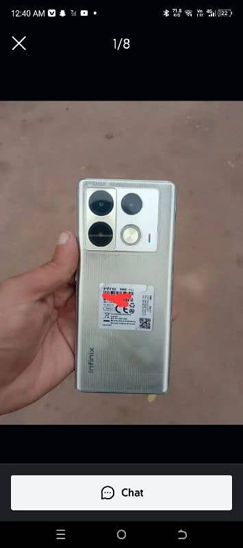 infinix note 40 pro 12/256gb 0