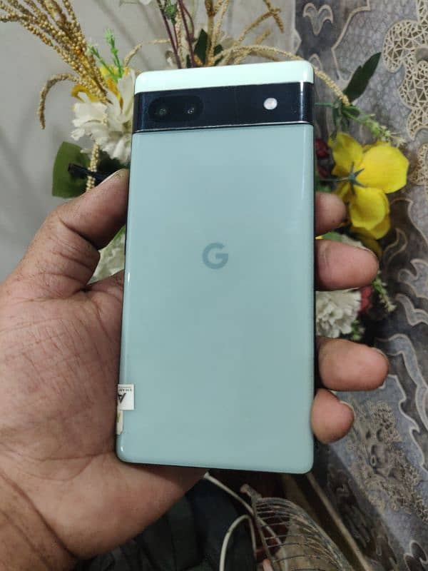 GOOGLE PIXEL 6A DUAL SIM APPROVED green colour 3