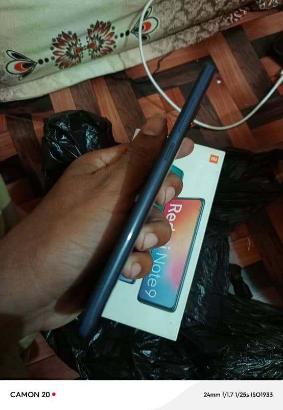 redmi note 9 with box glass crack 3