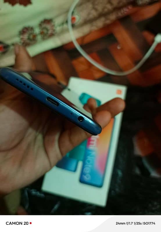 redmi note 9 with box glass crack 5