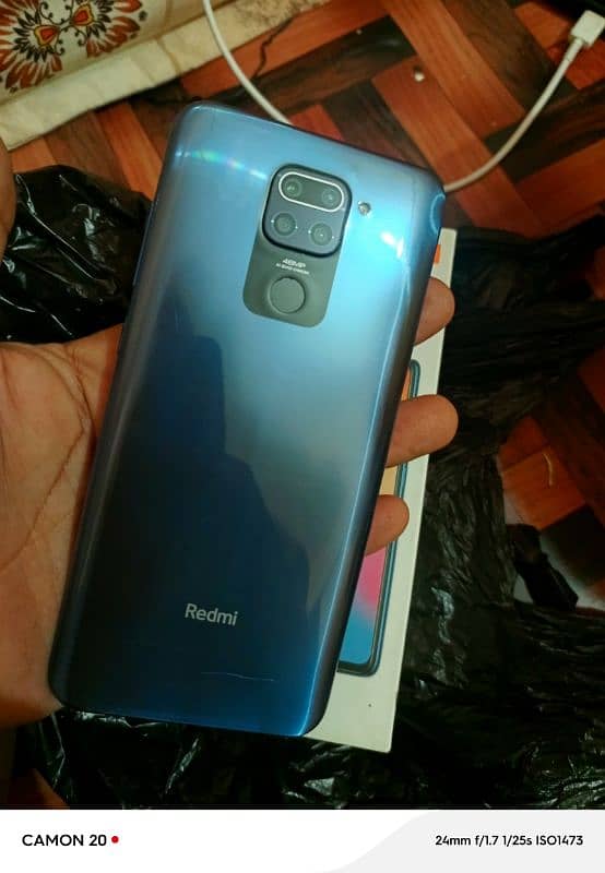 redmi note 9 with box glass crack 6