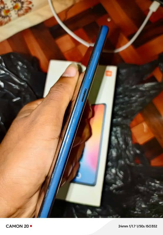 redmi note 9 with box glass crack 7