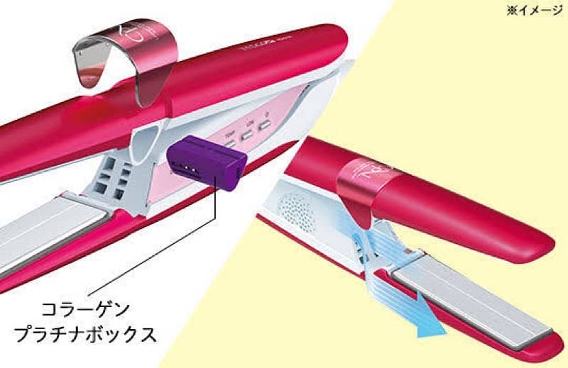 Tescom branded hair straighteners and mist original from japan 4