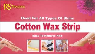 Wax Strips Cotton