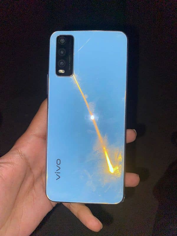 vivo y 20 all ok pack sth hy with box 4 64 gb condition 10 by 9 hy 0