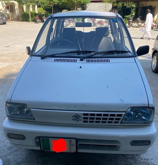 Suzuki Mehran VX 2014 with AC Total Genuine 2