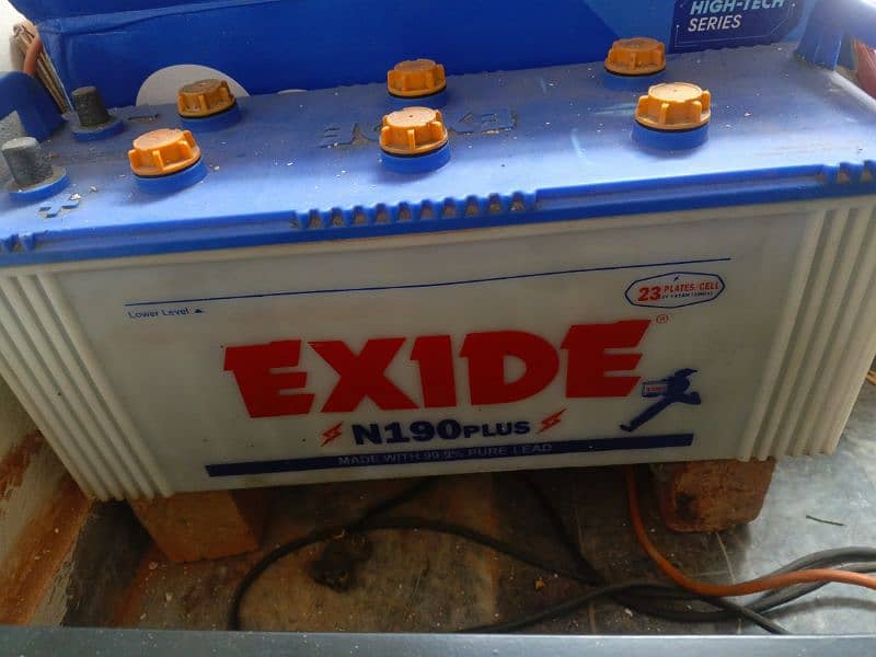 battery exide 200no 23pallter and ups 1000wd wo be ha 0