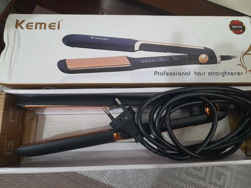 kemei professional hair straightener 0