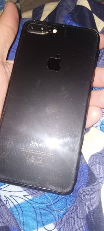 Iphone 7plus PTA approved with box 128GB all okay whatsap 03205706708 2